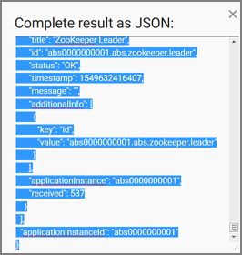 Show entire JSON result